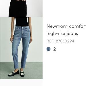 Newmom High-Rise Comfort Jeans - Blue